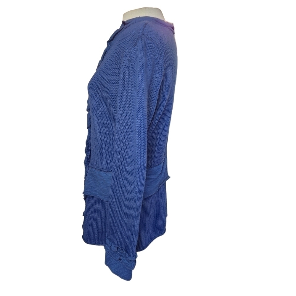 Pure Handknit Button Down Cardigan - Picture 4 of 6